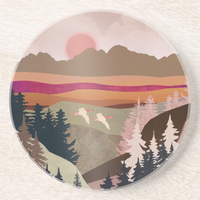 Porta-copos Summer Geese (Frente)