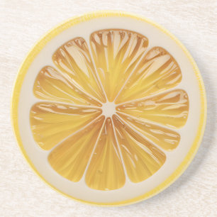 Porta-copos Sumo de Fruta com fatia de limão