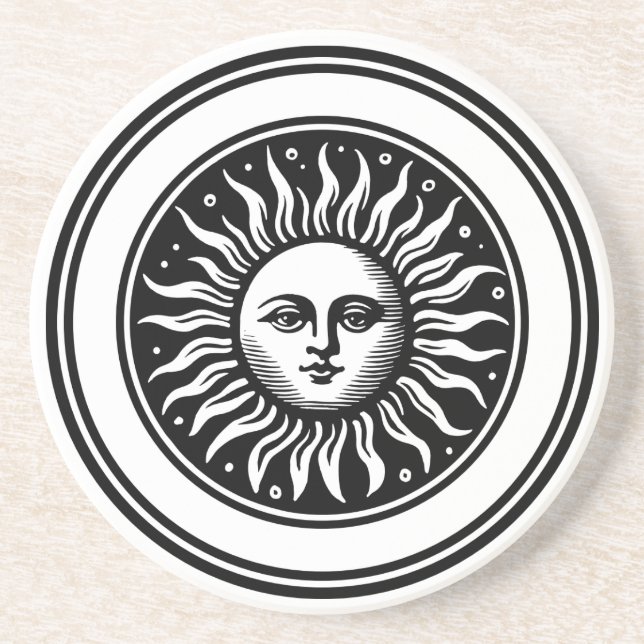 Porta-copos Sun Face 02 (Frente)