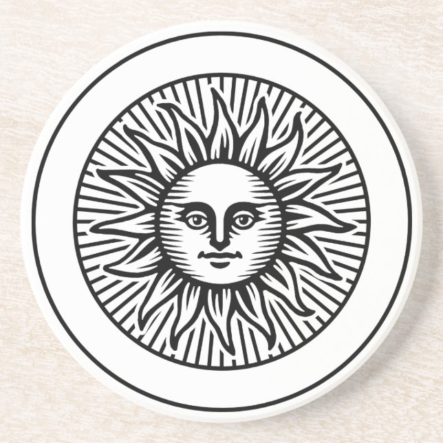Porta-copos Sun Face 03 (Frente)