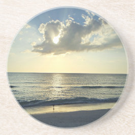 Porta-copos Sunlit Waves at First Light