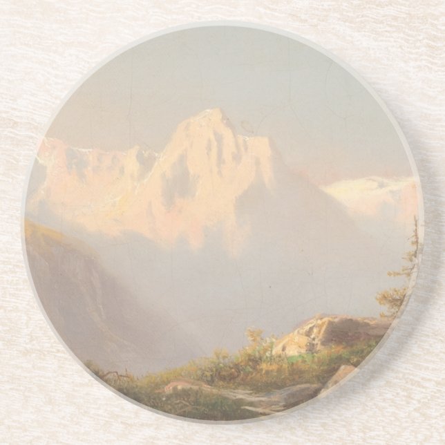 Porta-copos Sunset nas montanhas - Carl Lafite (Frente)