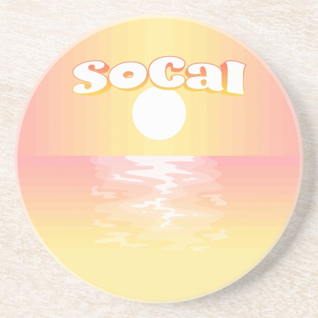 Porta-copos Sunset SoCal (Frente)