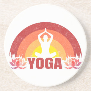 Porta-copos Sunshine Yoga Yogi Lotus Flower