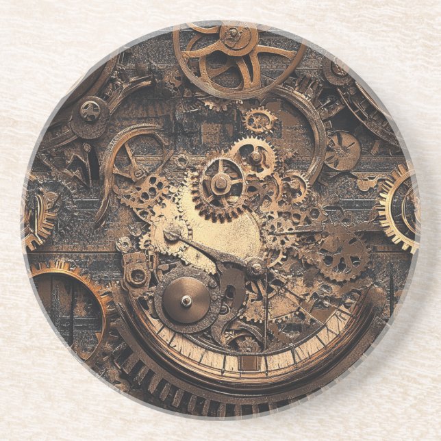 Porta-copos Suporte Vintage Steampunk (Frente)