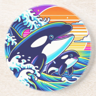 Porta-copos Surfando as Ondas