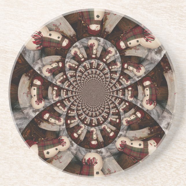 Porta-copos Surpreendente Snowman (Frente)