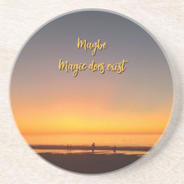 Porta-copos "Talvez a Magia Realmente Exista"