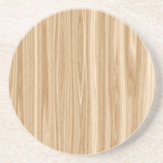 Porta-copos Tan Wood Grain (Frente)