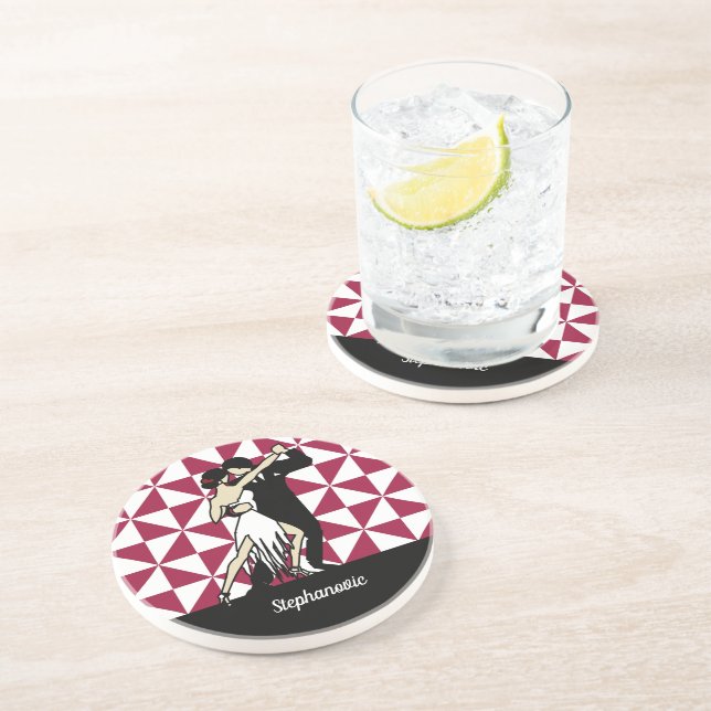 Porta-copos Tango Dancers (Lateral)