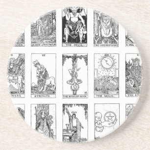 Porta-copos tarô antigo