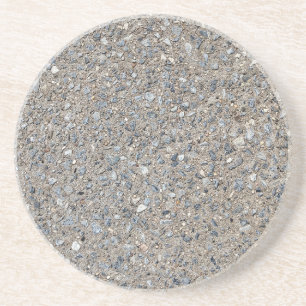 Porta-copos Taupe Concrete Cement Blue Aggregate Sidewalk