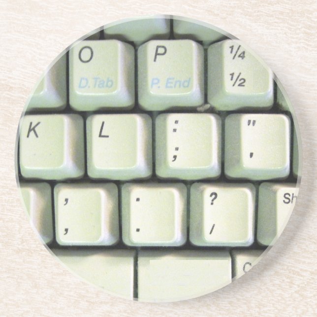 Porta-copos Teclado de Máquina (Frente)