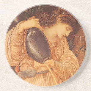 Porta-copos Temperantia de Sir Edward Coley Burne-Jones