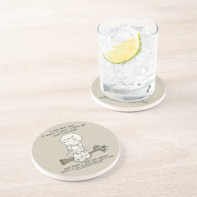 Porta-copos Tentará Novamente (Lateral)