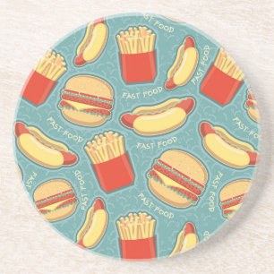 Porta-copos Teste padrão 3 do fast food