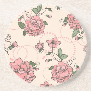 Porta-copos Teste padrão floral 5