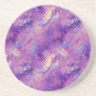 Porta-copos Textura de Gel de Cristal Roxo Ametist