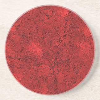 Porta-copos Textura Red Lava Rock