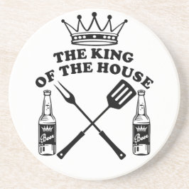 Porta-copos The King of the House Beer