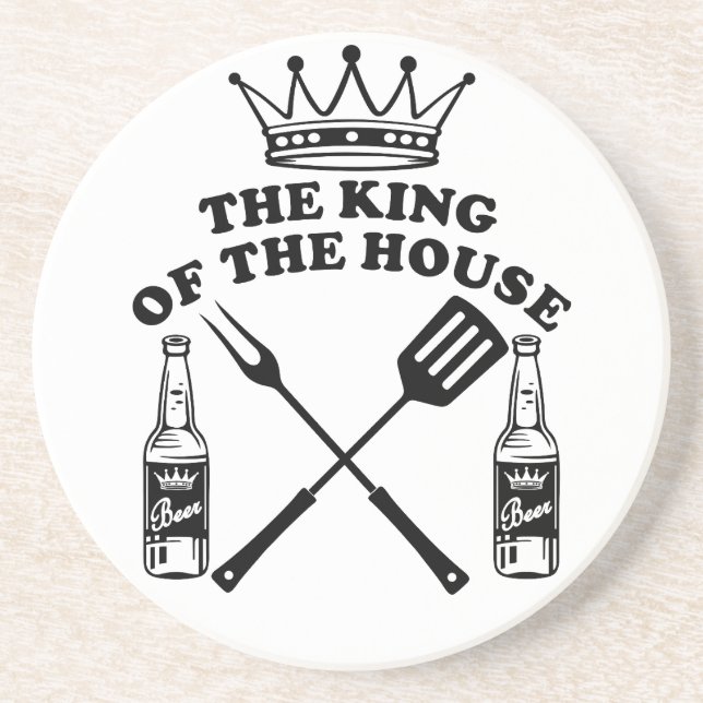 Porta-copos The King of the House Beer (Frente)