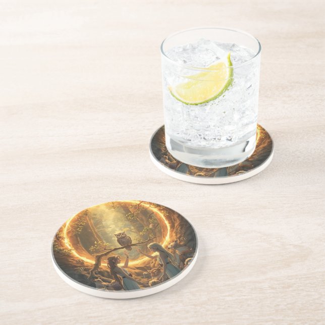 Porta-copos The Portal Between Trees (Lateral)