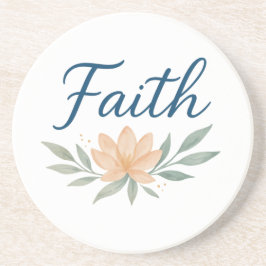 Porta-copos Title: Hold Faith Close — Light Always Returns