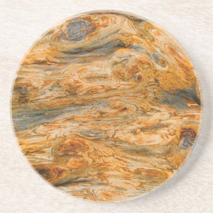Porta-copos Tons castanhos Textura de padrão de Latido de árvo