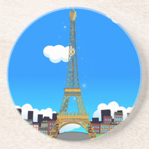 Porta-copos Torre Eiffel