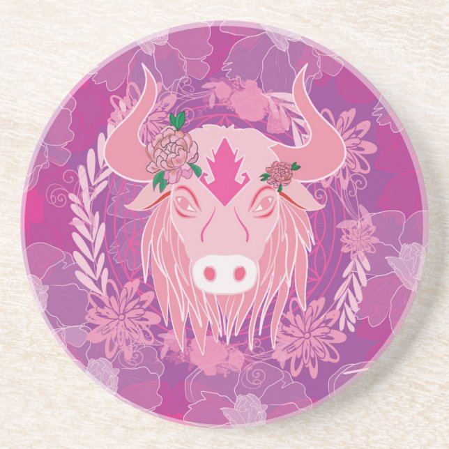 Porta-copos touro (Frente)