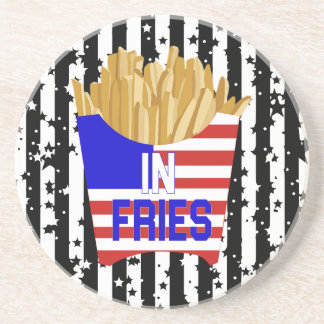 Porta-copos Travesseiro In Fries We Trust 