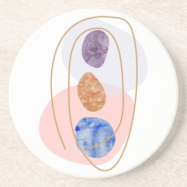 Porta-copos Três pedras (Frente)