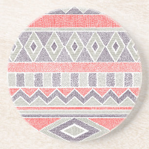 Porta-copos Tribal Strike Étnico: Vintage artesanal