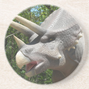 Porta-copos Triceratops dinossauro