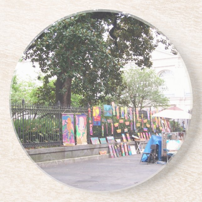 Porta-copos Trimestre Francês de Nova Orleans (Frente)