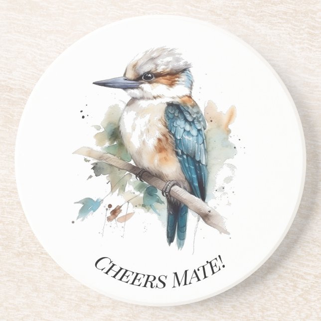 Porta-copos True Blue Kookaburra, custom (Frente)