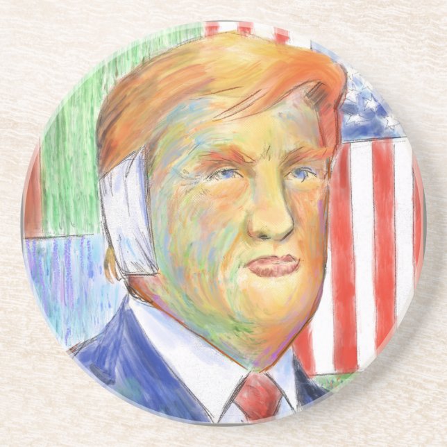 Porta-copos Trump Van Gogh (Frente)
