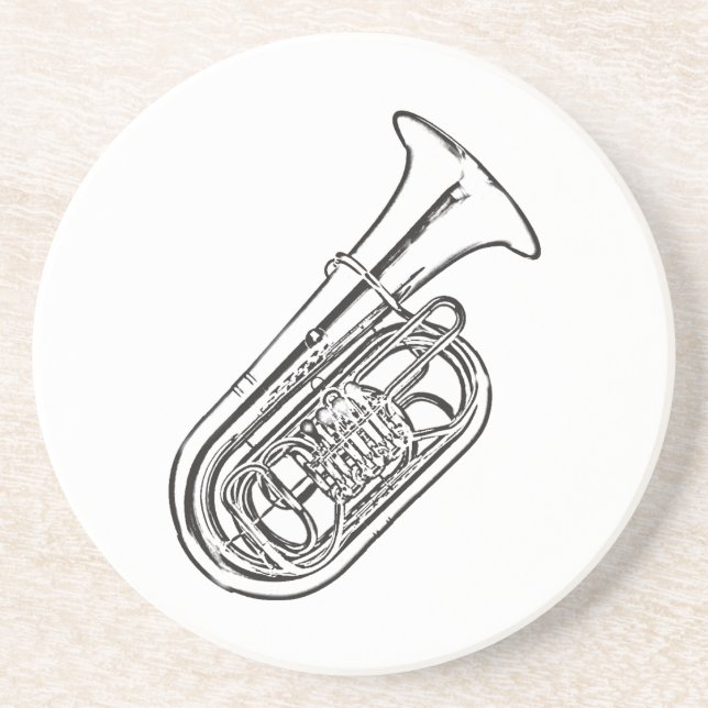 Porta-copos Tuba "Desenho" (Frente)