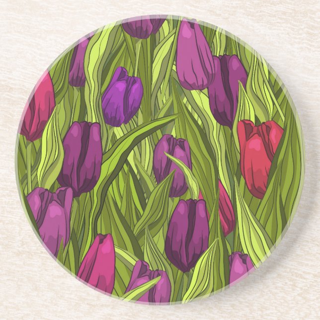 Porta-copos Tulipas (Frente)