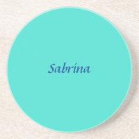 Turquoise Blue Professional Modern Name