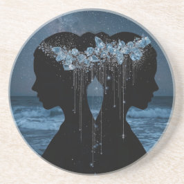 Porta-copos Twin Souls Beneath the Stars