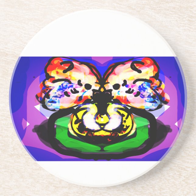 Porta-copos Two Doves  spring  (Frente)