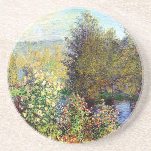 Porta-copos Um canto do jardim em Montgeron (Frente)