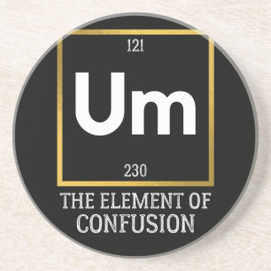 Porta-copos Um Elemento da Camisa T de Confusão