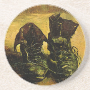 Porta-copos Um par de Calçados de Vincent van Gogh, Vintage Ar