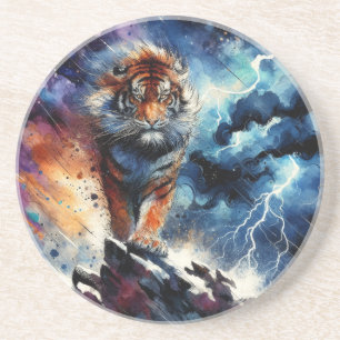 Porta-copos Um tigre majestoso