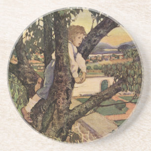 Porta-copos Uma Vista das Árvores por Jessie Willcox Smith