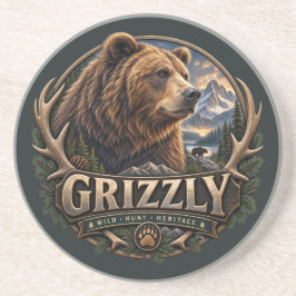 Porta-copos Urso Cinzento - Selvagem Americano
