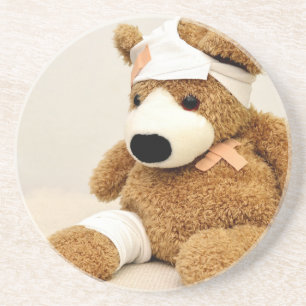 Porta-copos urso de pelúcia animal personalizado