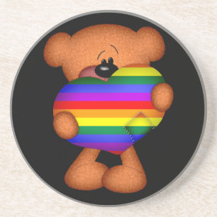Porta-copos Urso do Orgulho